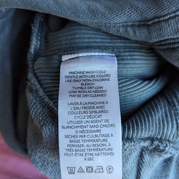 NWT Pilcro Anthropologie tie open back sweatshirt - Picture 5 of 8